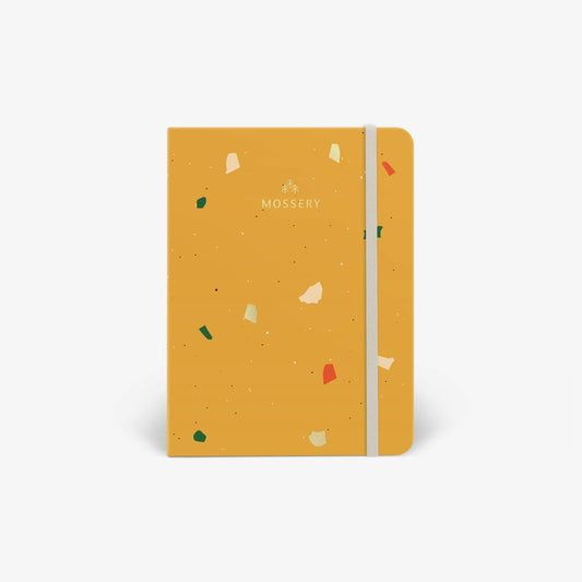 Mossery Monthly Planner + Weekly Vertical / Undated / 6 months Amber Half-Year Undated Planner (MLT_H701-LG)