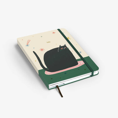 Mossery Weekly Vertical / Undated / 6 months + Plain Notes / 96 pages Cat Nap Undated Twinbook (MRT_H076-LG)