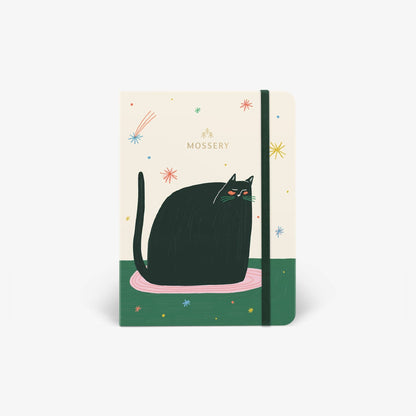 Mossery Weekly Vertical / Undated / 6 months + Plain Notes / 96 pages Cat Nap Undated Twinbook (MRT_H076-LG)