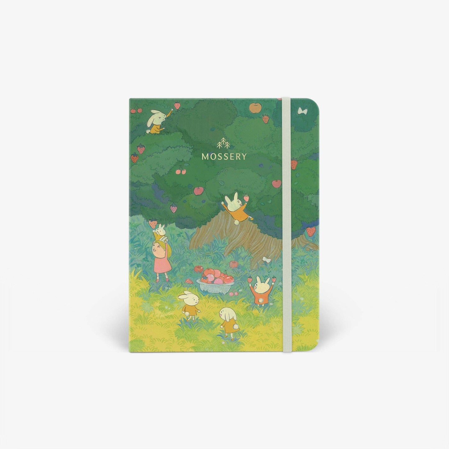 Mossery Weekly Vertical / Undated / 6 months + Plain Notes / 96 pages Harvest Undated Twinbook (MRT_H089-LG)