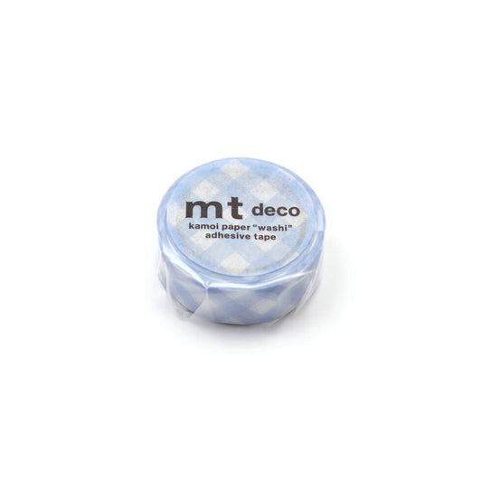 mt masking tape (Sweet Bella) 15mm thick checkered pastel ultramarine