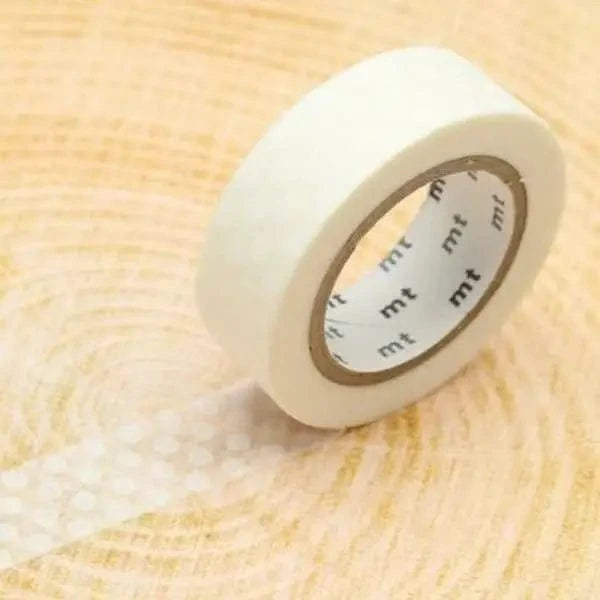 mt masking tape (Sweet Bella) Washi Tape Tape Single: Dot White