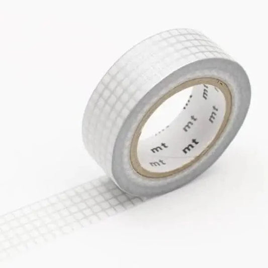 mt masking tape (Sweet Bella) Washi Tape Tape Single: Graph Hougan Silver 2
