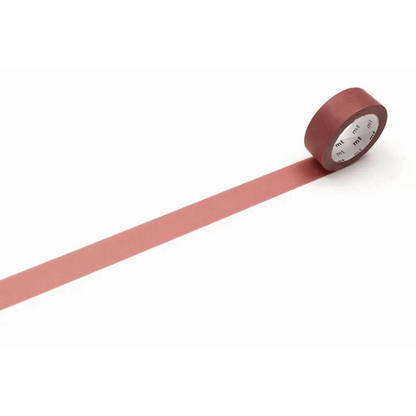 mt masking tape (Sweet Bella) Washi Tape Tape Single: Light Vermilion