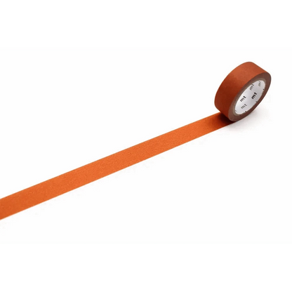 mt masking tape (Sweet Bella) Washi Tape Tape Single: Matte Burnt Orange