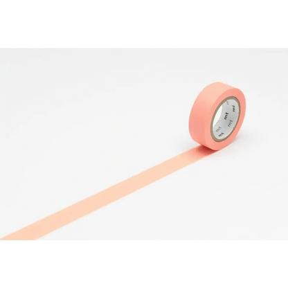 mt masking tape (Sweet Bella) Washi Tape Tape Single: Salmon Pink
