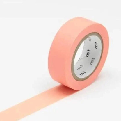 mt masking tape (Sweet Bella) Washi Tape Tape Single: Salmon Pink