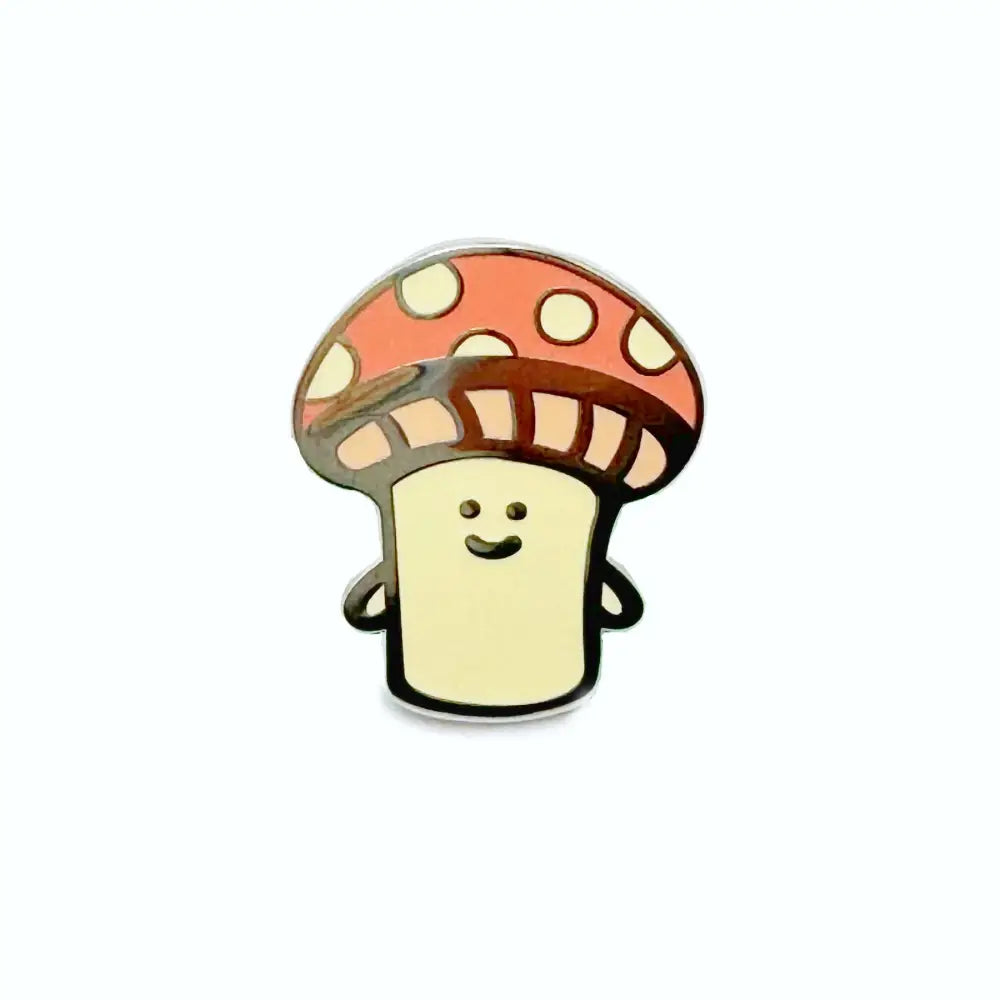 Mushroom Enamel Pin