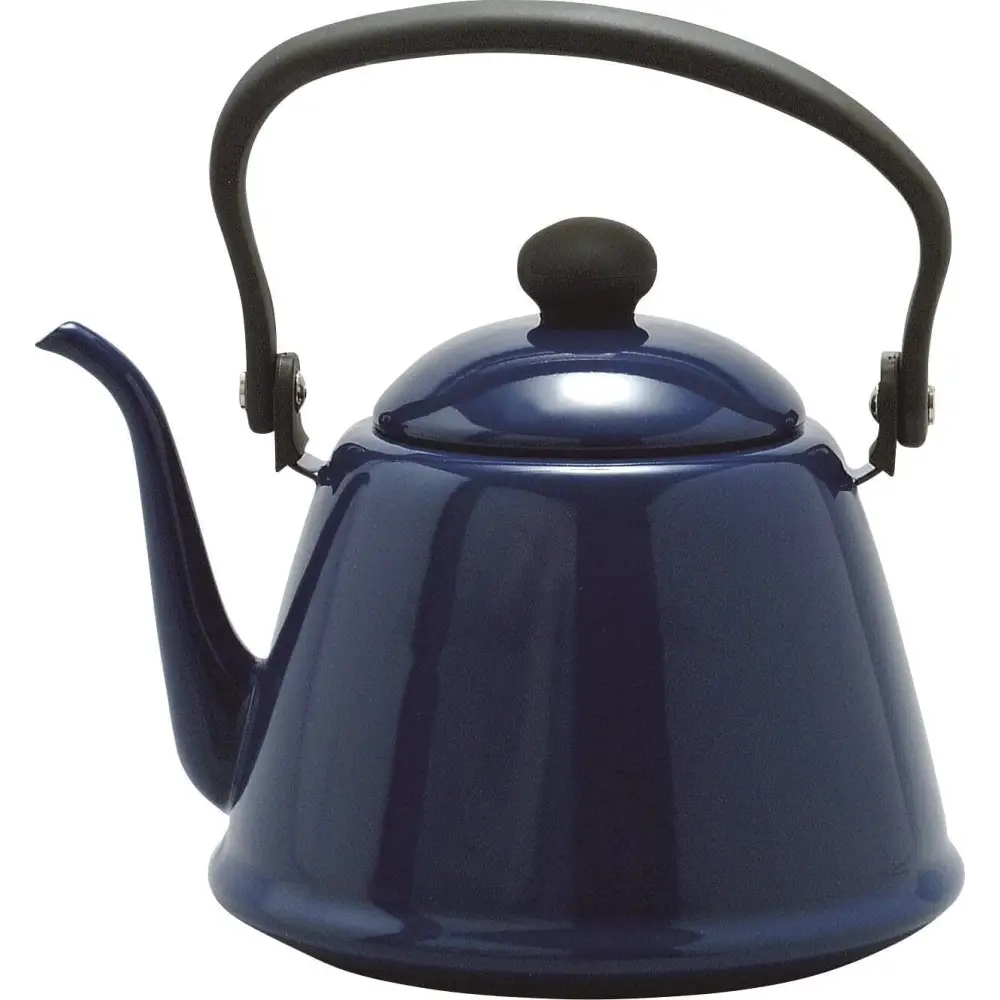 YAGIHASHI CO.,LTD Drip Kettle II 2.0L Navy Noda Enamel IH Kettle DK-200NB Navy Noda Horo Enamel Drip Kettle