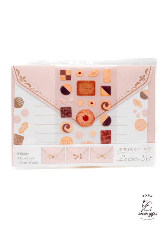 NB.CO.,LTD. NB CO.,LTD. Japan - Cookie Tin Mini Letter Set