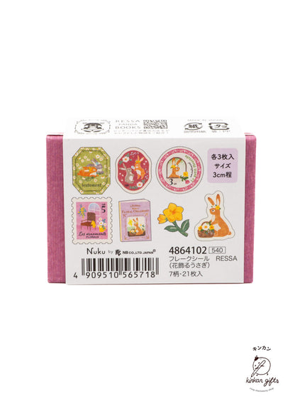 NB.CO.,LTD. NUKU - RESSA - Matchbox Flake Seal Stickers