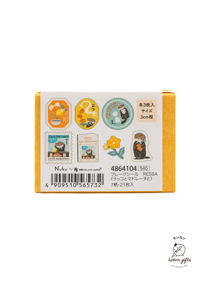 NB.CO.,LTD. NUKU - RESSA - Matchbox Flake Seal Stickers