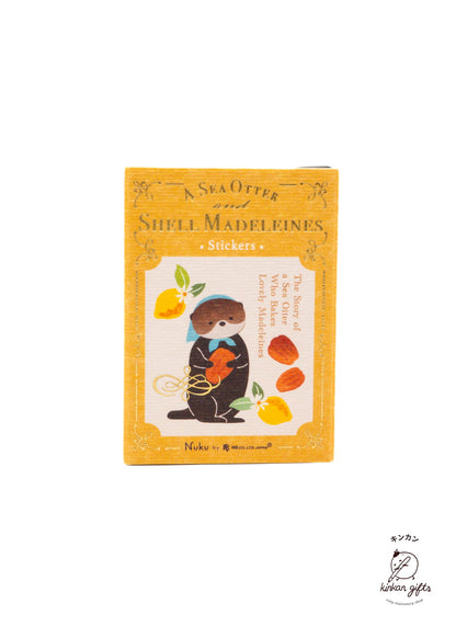 NB.CO.,LTD. Otters & Madeleines NUKU - RESSA - Matchbox Flake Seal Stickers