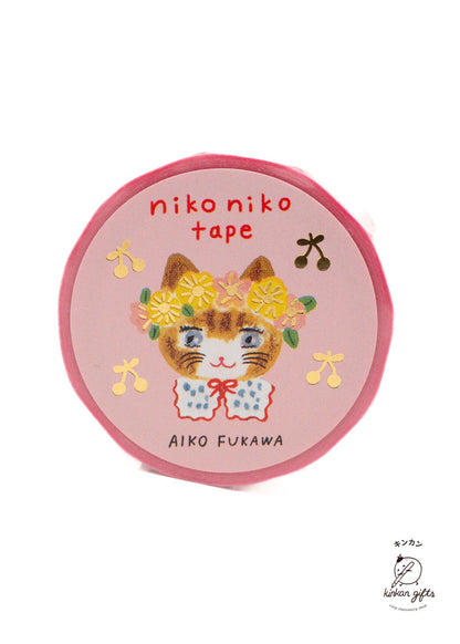 neowing corporation Washi Tape Aiko Fukawa foil stamped masking tape niko niko tape Asano Midori Washi Tape
