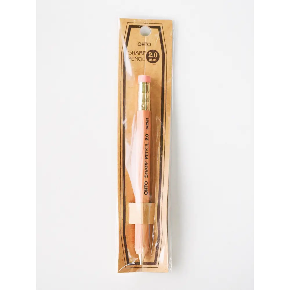 OHTO Wooden Mechanical Pencil 2.0mm - Wooden mechanical pencil 2.0mm natural - pencils