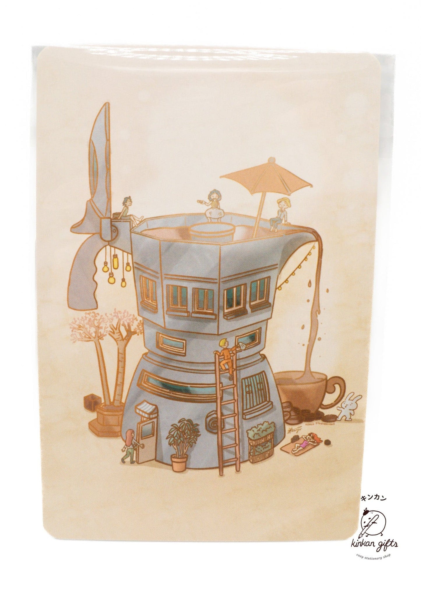 Okeya Stationery Co. Greeting Cards Coffee Springs Art Print