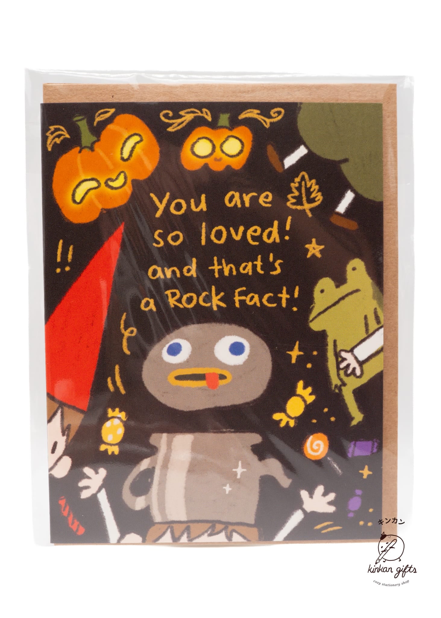 Okeya Stationery Co. Greeting Cards Rock Fact Greeting Card