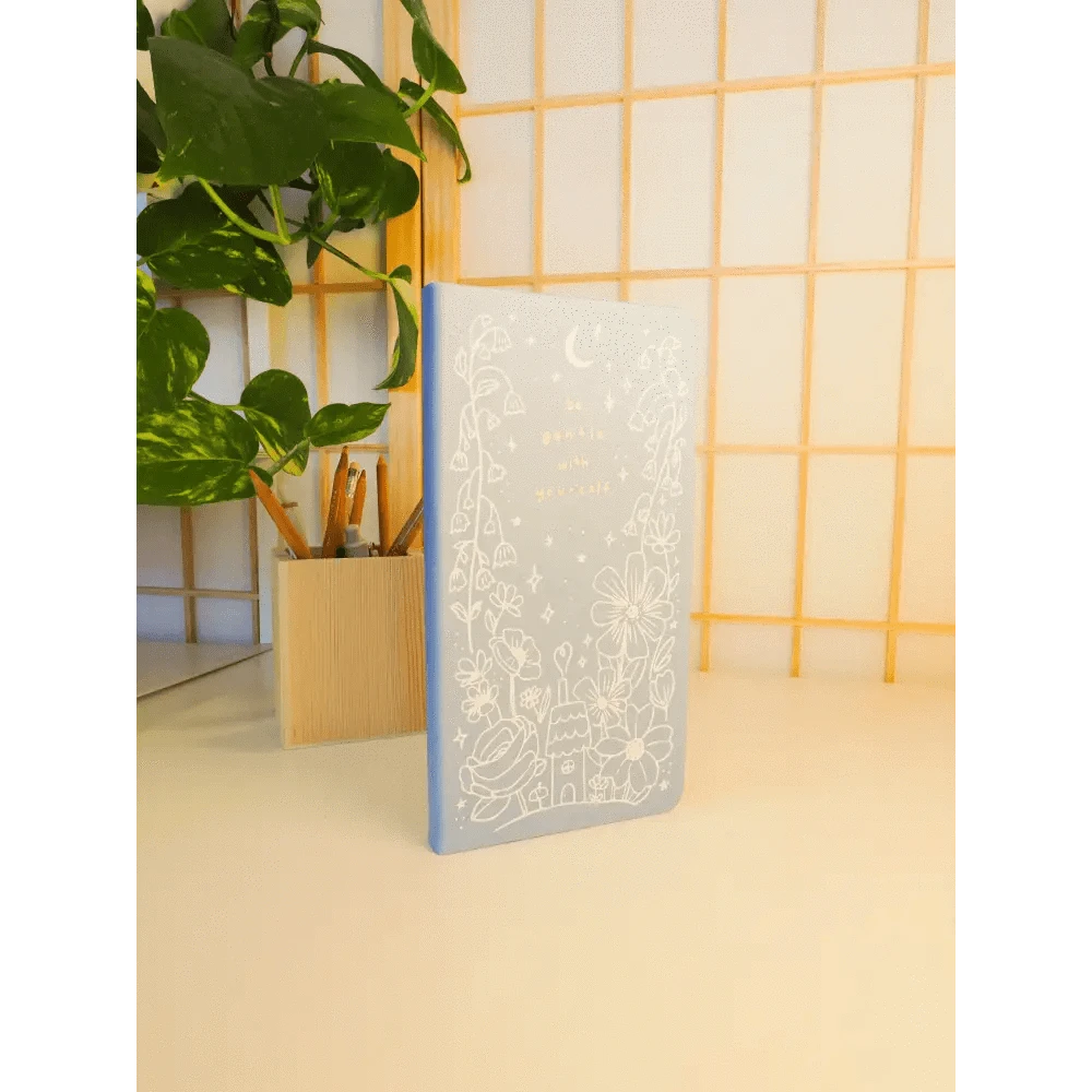 Okeya Stationery Co. Journals "Be Gentle With Yourself" Small Light Blue Journal - Okeya Stationery Co.