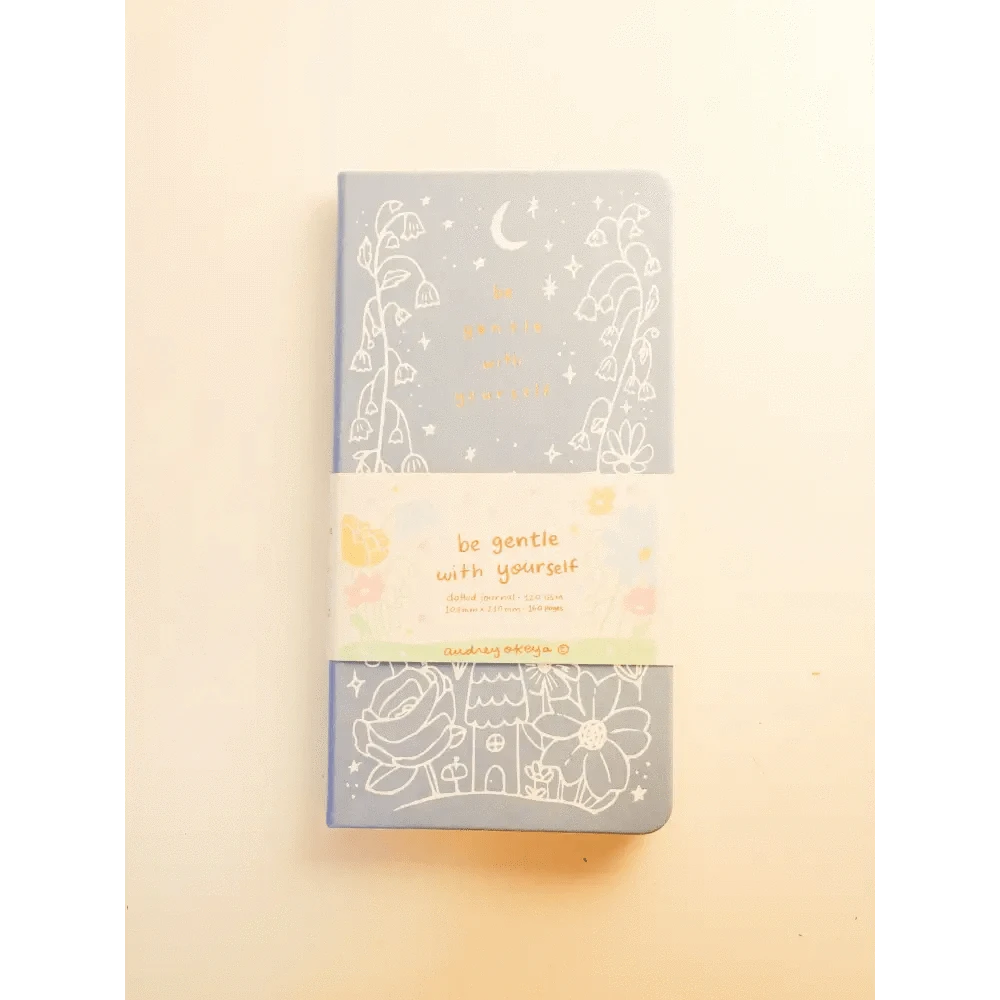 Okeya Stationery Co. Journals "Be Gentle With Yourself" Small Light Blue Journal - Okeya Stationery Co.