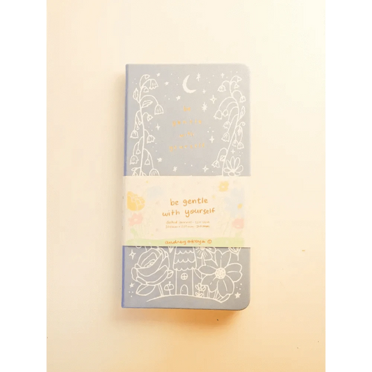 Okeya Stationery Co. Journals "Be Gentle With Yourself" Small Light Blue Journal - Okeya Stationery Co.