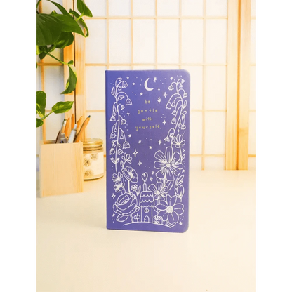 Okeya Stationery Co. Journals "Be Gentle With Yourself" Small Purple Journal - Okeya Stationery Co.
