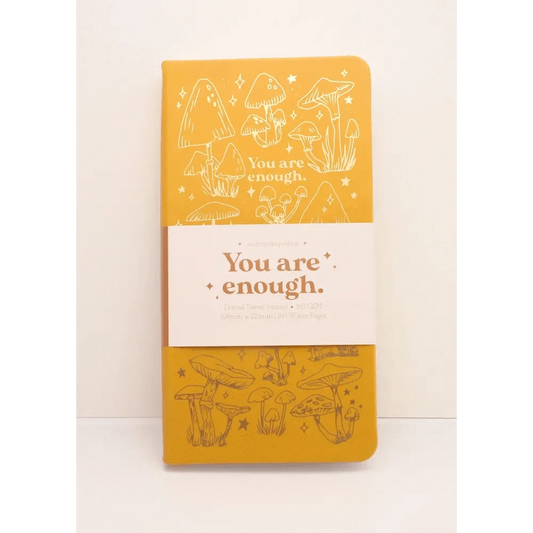 Okeya Stationery Co. Journals You Are Enough Small Yellow Journal