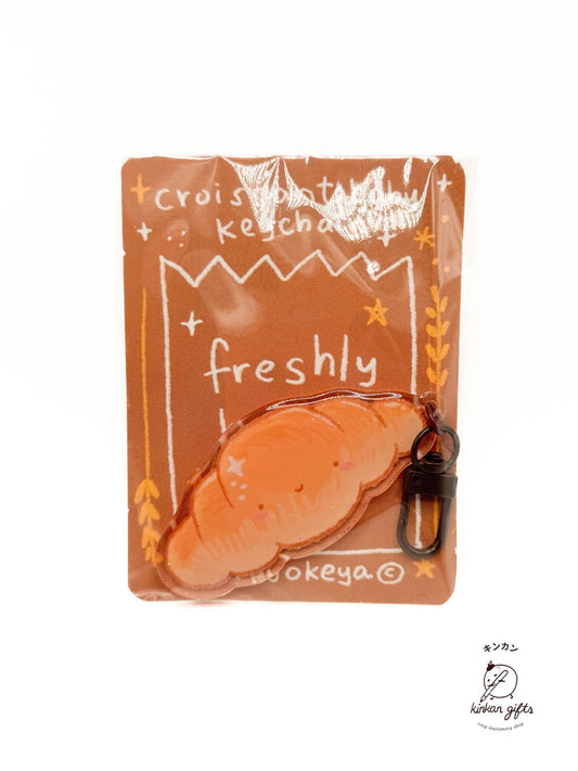 Okeya Stationery Co. Keychains Croissant Baby Keychain - Okeya