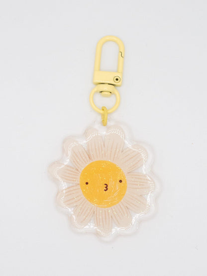 Okeya Stationery Co. Keychains Daisy Keychain - Okeya Stationery Co.