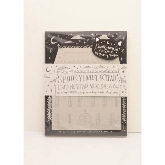 Okeya Stationery Co. Notebooks & Notepads Spooky House Notepad