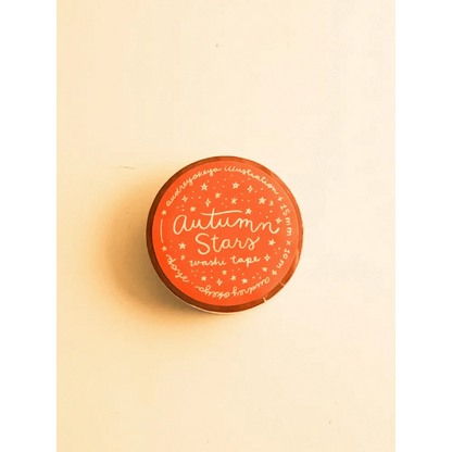 Okeya Stationery Co. Washi Tape Autumn Stars Washi Tape