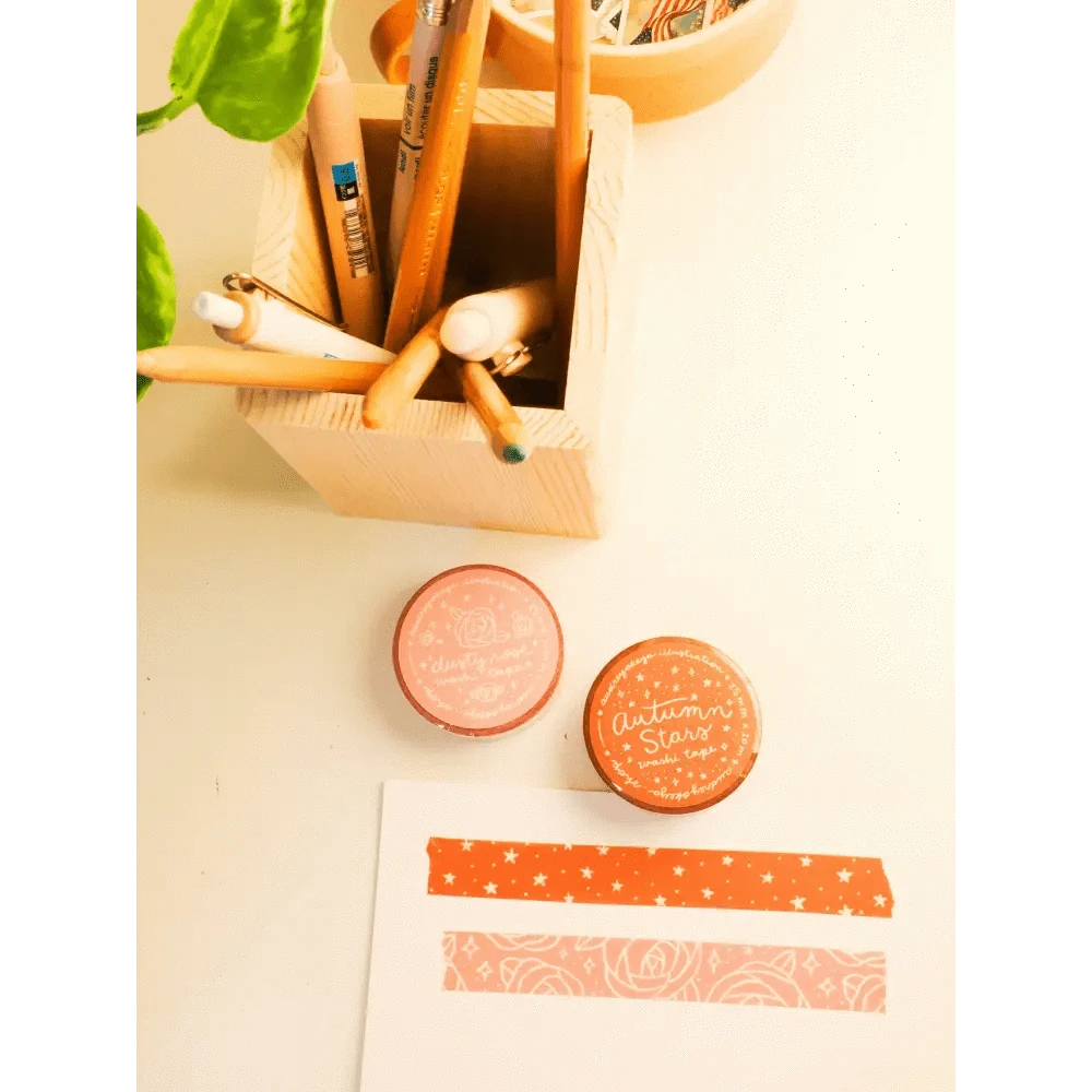 Okeya Stationery Co. Washi Tape Autumn Stars Washi Tape