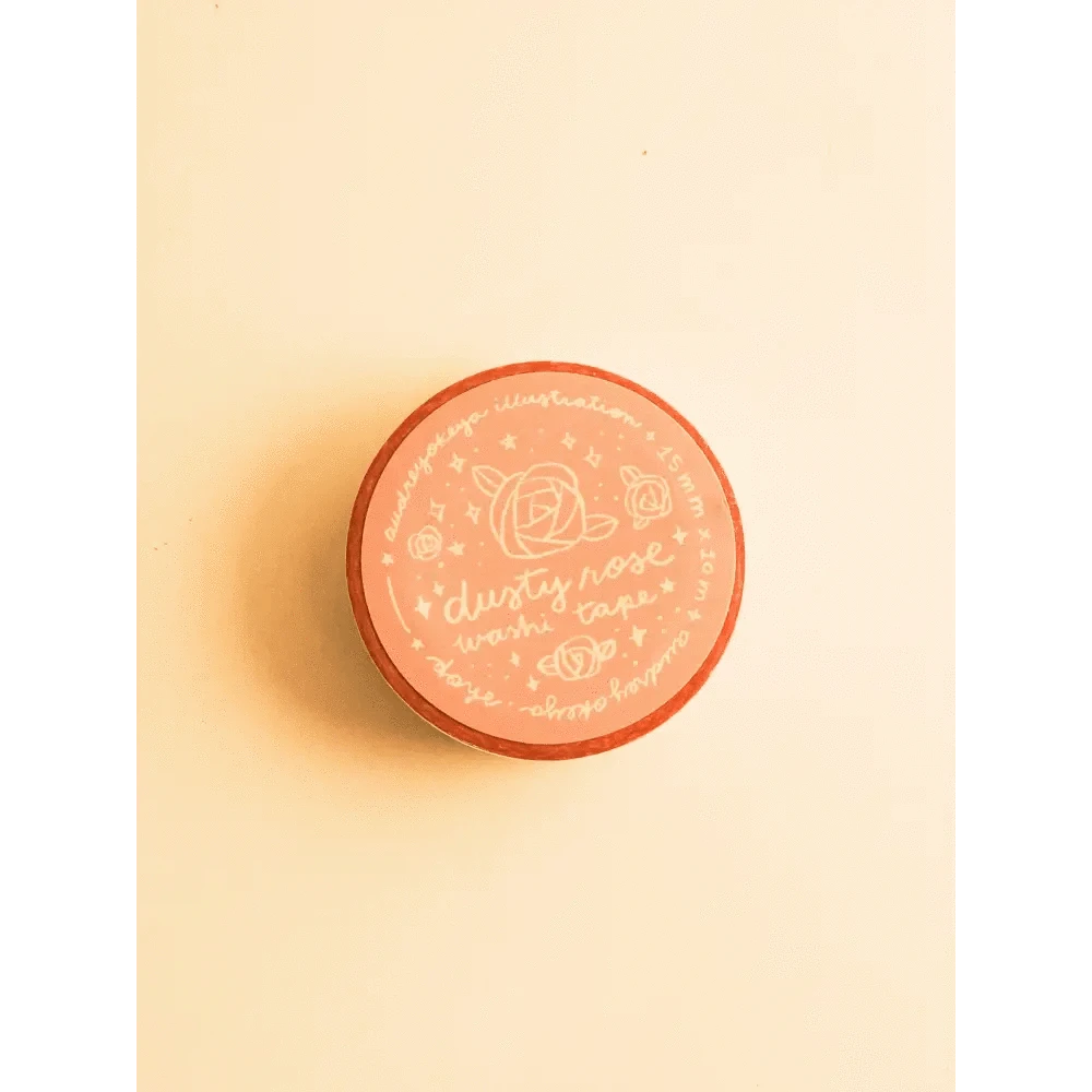 Okeya Stationery Co. Washi Tape Dusty Rose Washi Tape