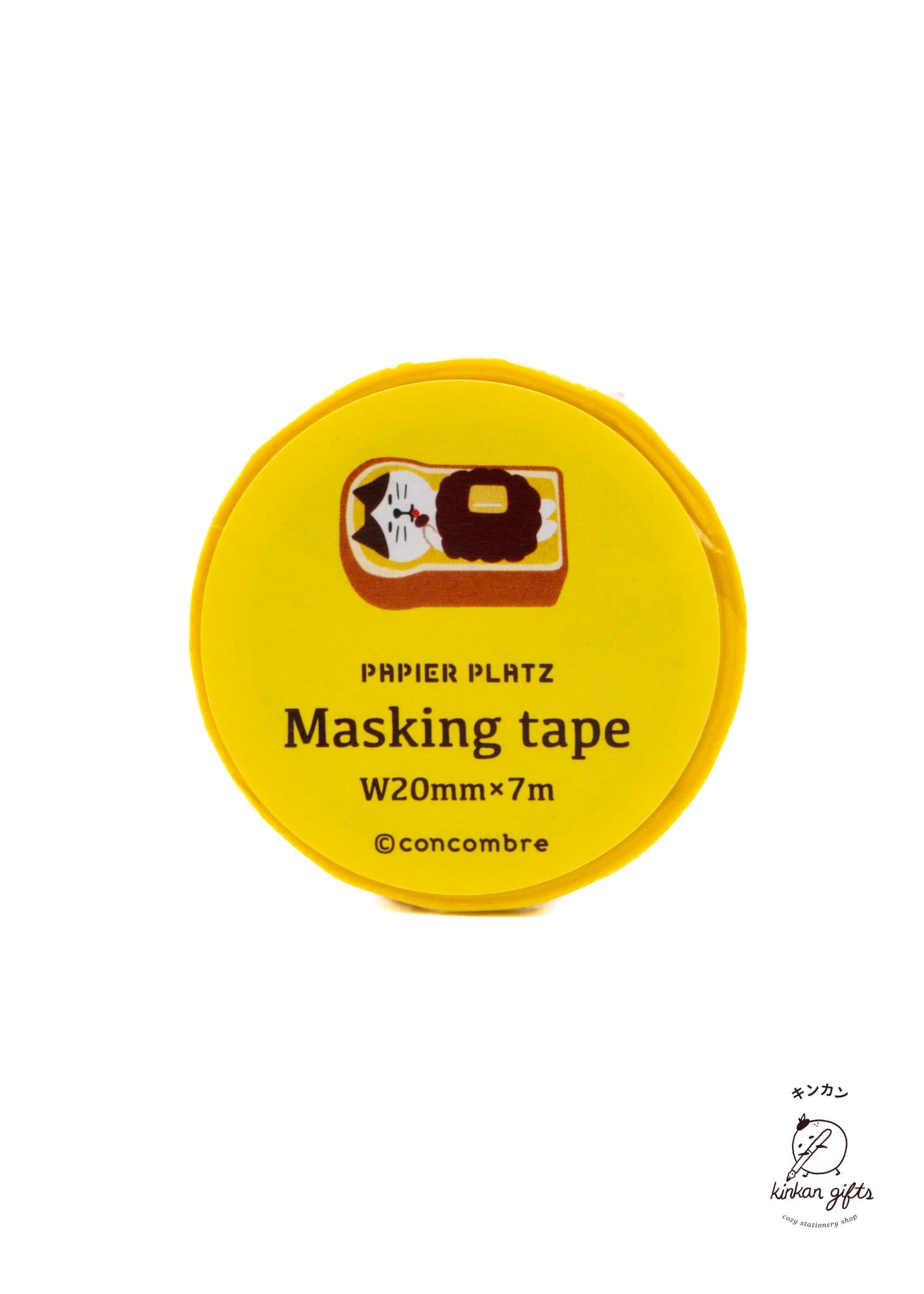 PAPIER PLATZ Pastry Cats Papier Platz Washi Tape concombre - Maruten Sangyo