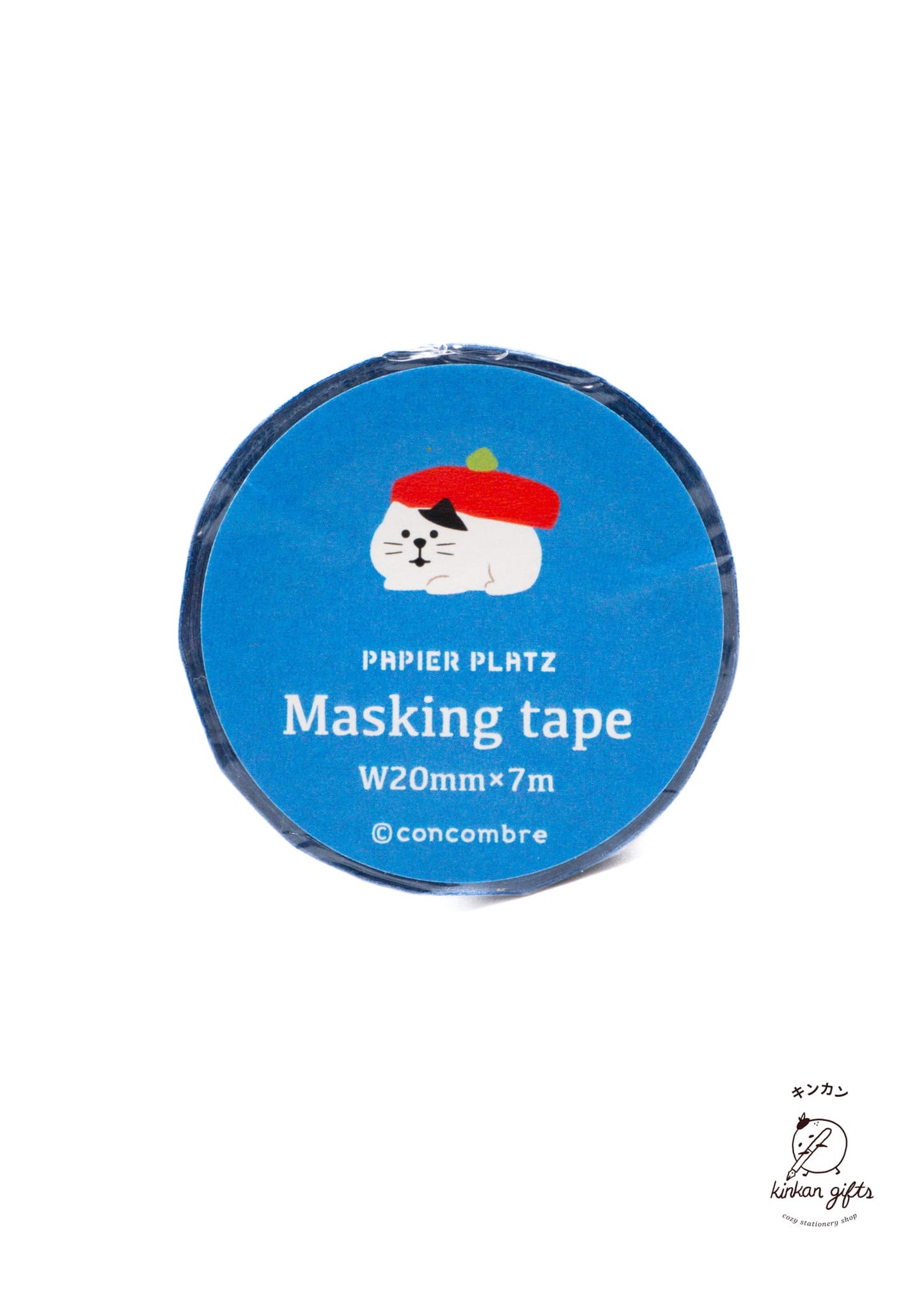 PAPIER PLATZ Sushi Cats Papier Platz Washi Tape concombre - Maruten Sangyo
