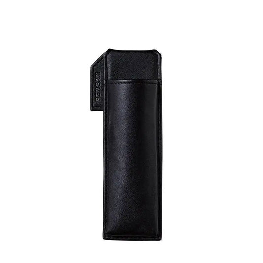 KING JIM Pensam Slim Portable Pen Case with Magnetic: Black