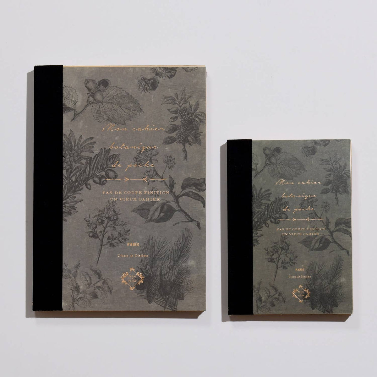 Petal & Flow B6 Rough NoteBook: Botanical | Vintage Style Journal 5"x7"