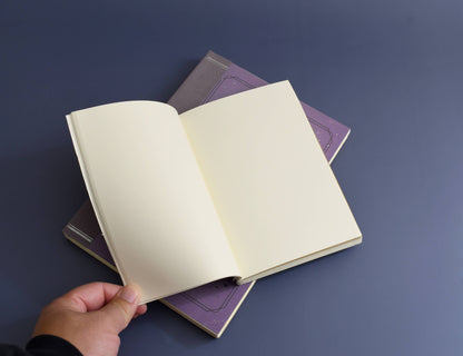 Petal & Flow B6 Rough NoteBook: Galaxy | Vintage Style Journal 5"x7"