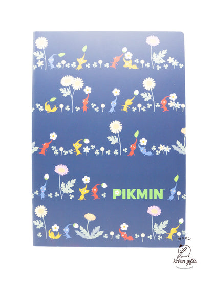 Pikmin Navy Pikmin Grid Notebook A5