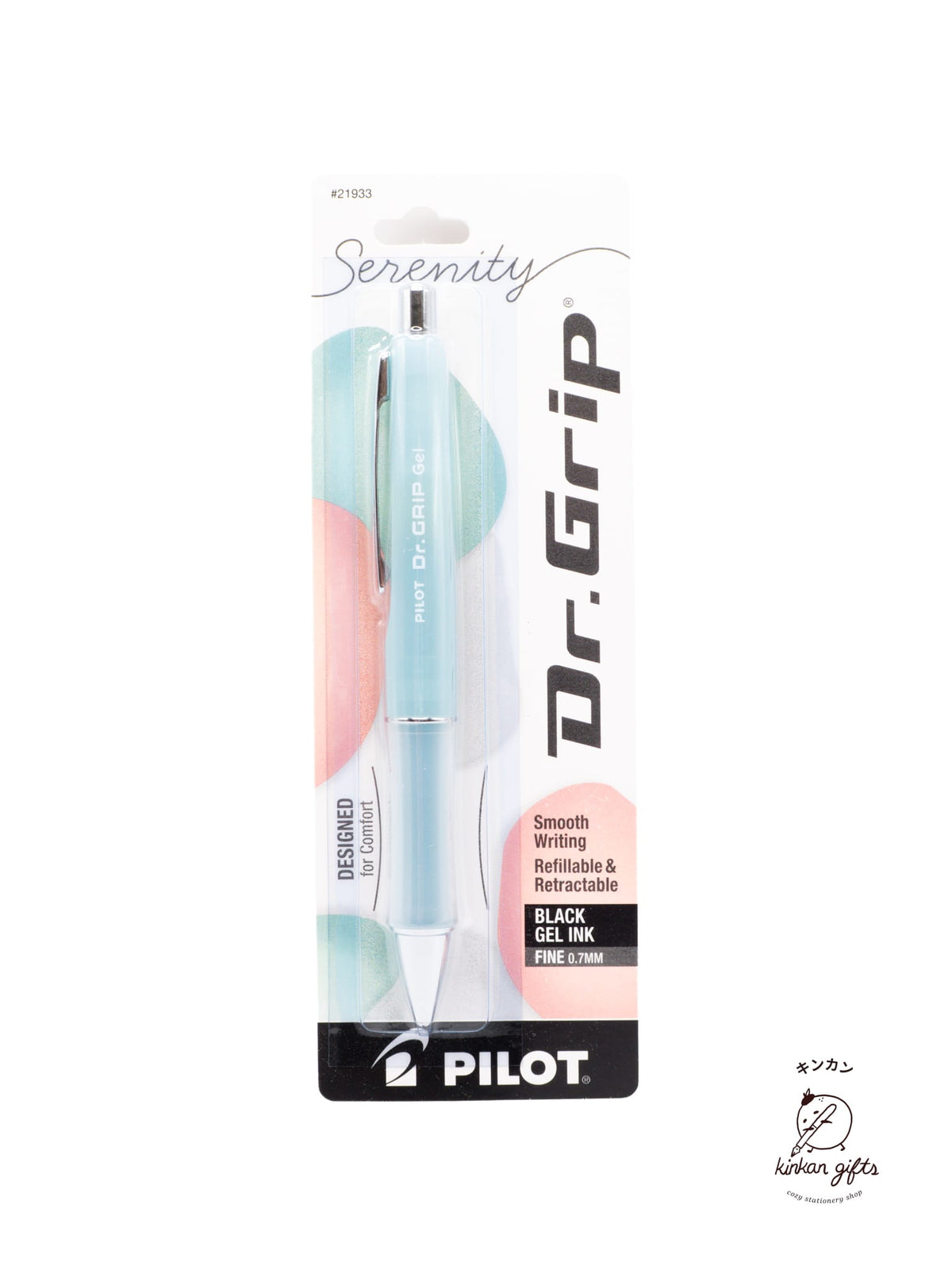 PILOT Pen & Pencil Cases Light Blue Dr. Grip Serenity Gel Ink