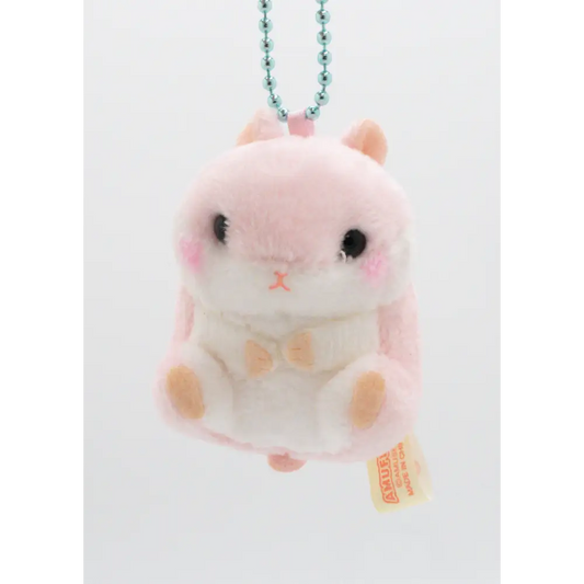 Pink Hamster Keychain