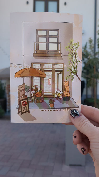 Kinkan x Okeya Postcard