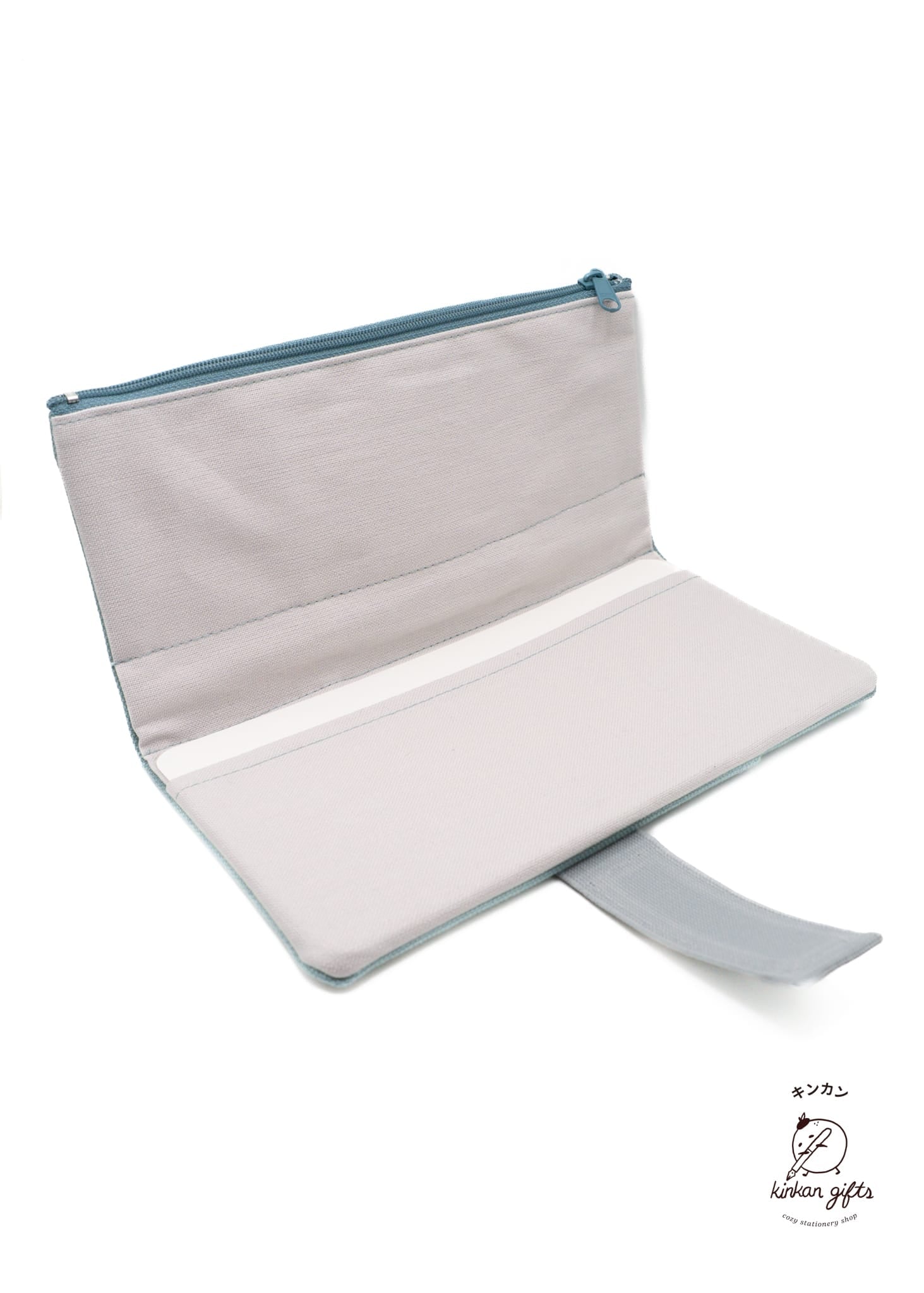 RO-BIKI RO-BIKI NOTE CANVAS COVER VINTAGE BLUE