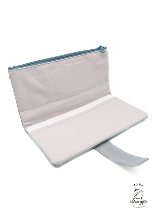 RO-BIKI RO-BIKI NOTE CANVAS COVER VINTAGE BLUE