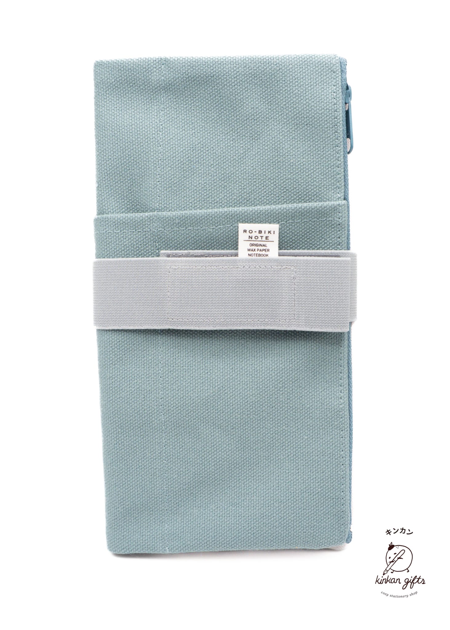 RO-BIKI RO-BIKI NOTE CANVAS COVER VINTAGE BLUE
