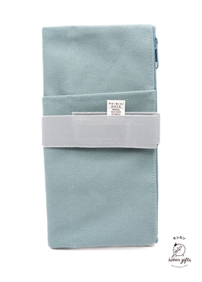 RO-BIKI RO-BIKI NOTE CANVAS COVER VINTAGE BLUE