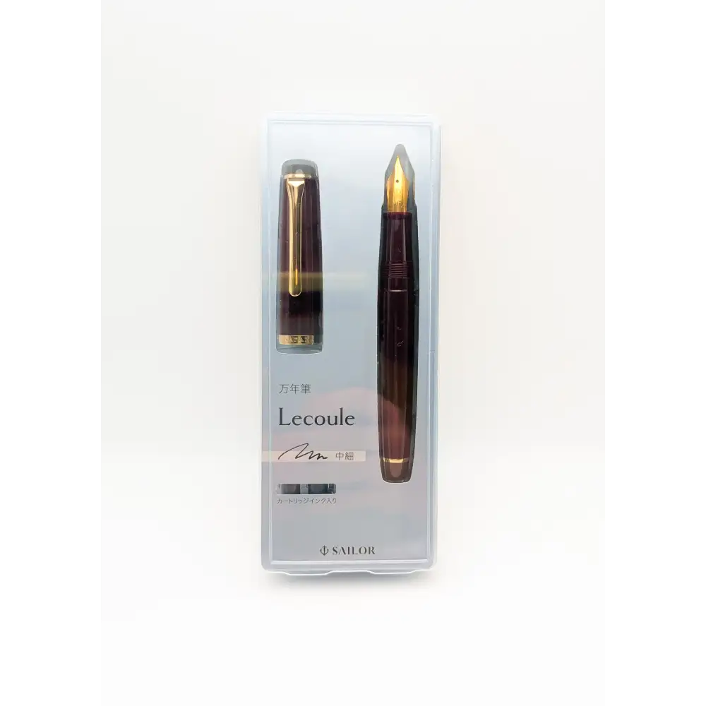 Sailor Lecoule Fountain Pen - Ruby Red - Fountain Pens