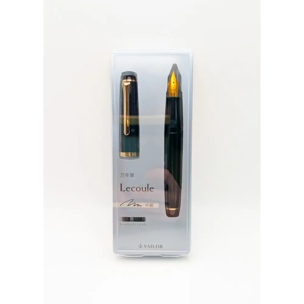 Sailor Lecoule Fountain Pen - Teal Green - Fountain Pens