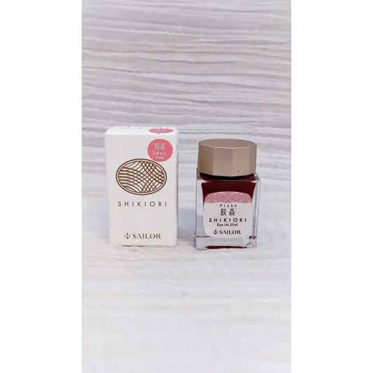 MDS Co.,Ltd. Shikiori Bottle Ink 20ml Sakura-mori SAILOR Fountain Pen Ink - Sakura