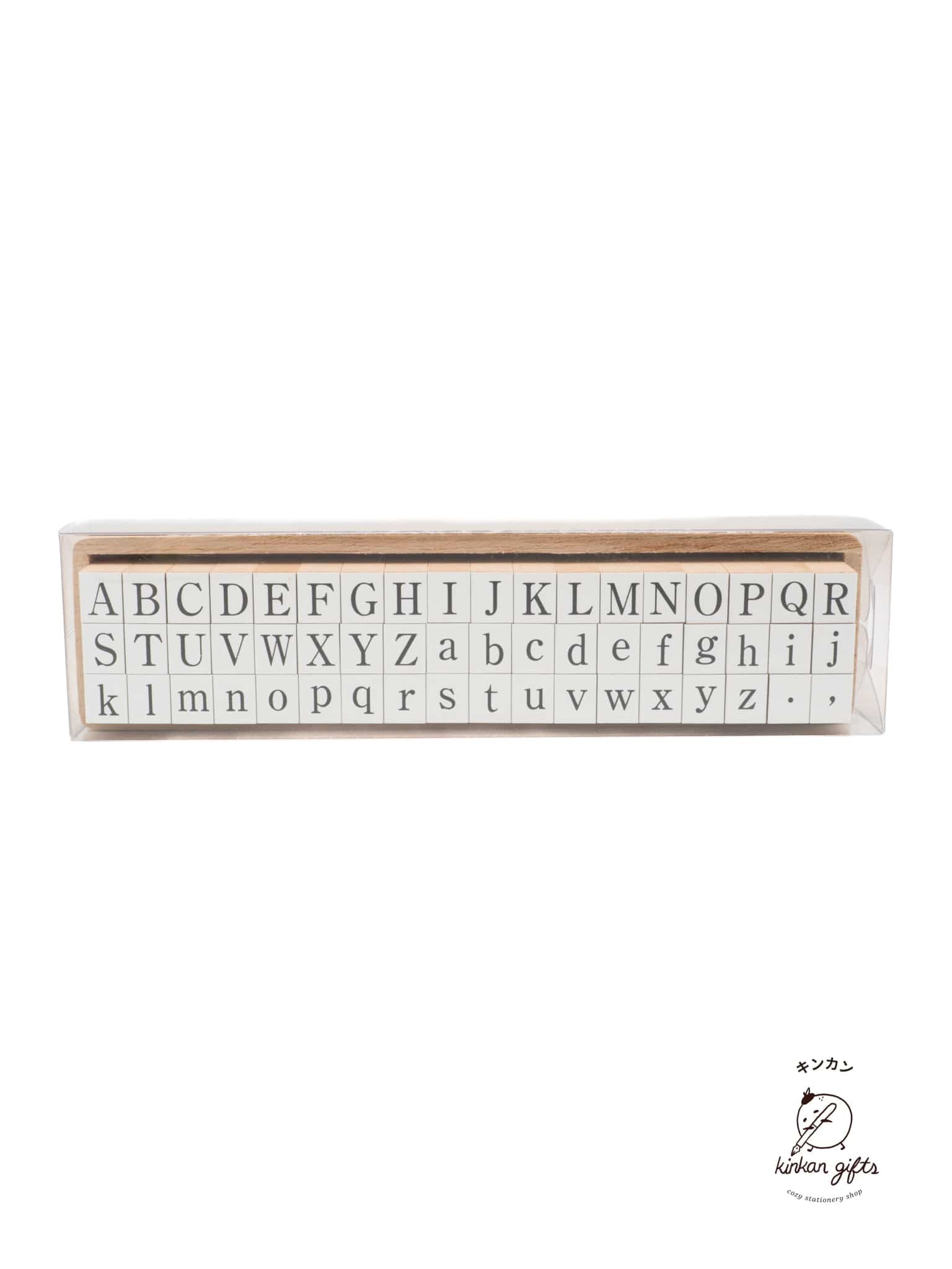 SANBY CO.,LTD. Sanby - Upper/Lowercase Alphabet Stamps (54 pc.)