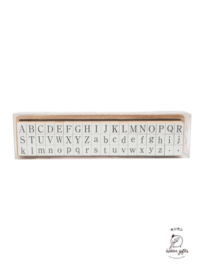 SANBY CO.,LTD. Sanby - Upper/Lowercase Alphabet Stamps (54 pc.)